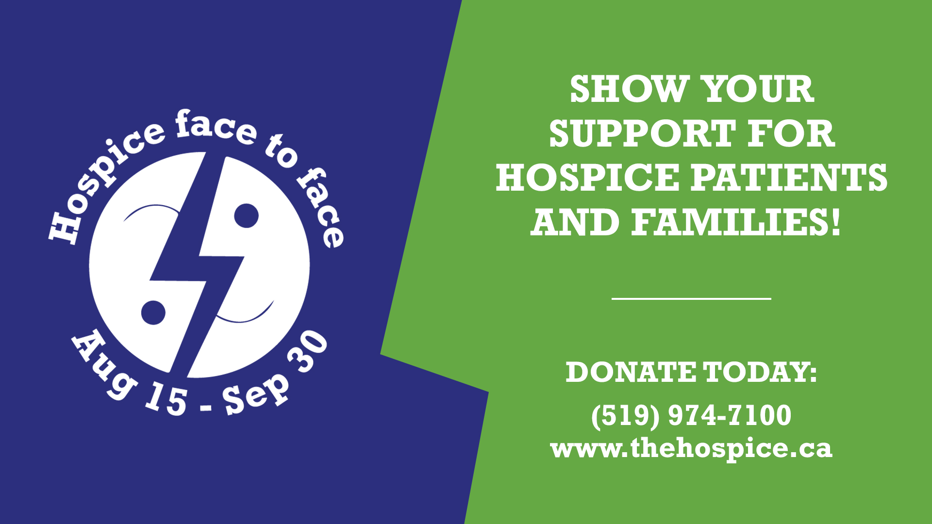 24th Annual Hospice Face to Face Campaign